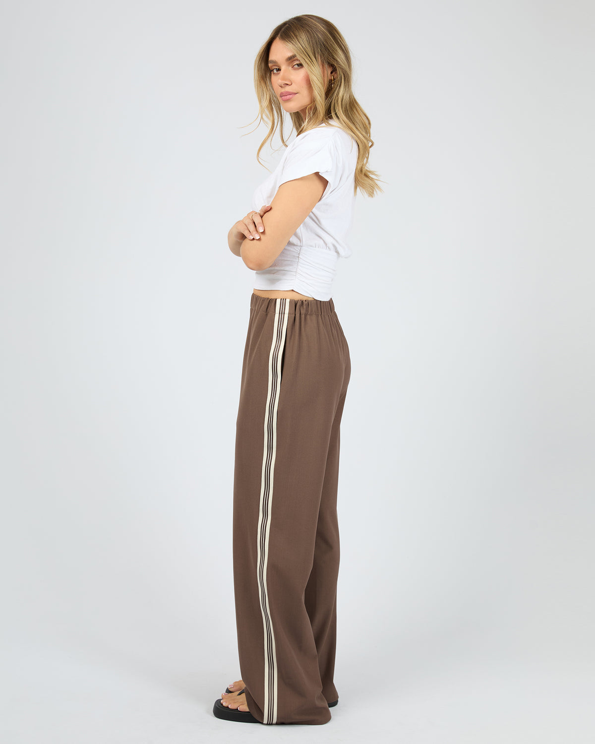 All About Eve Lina Pant Coffee
