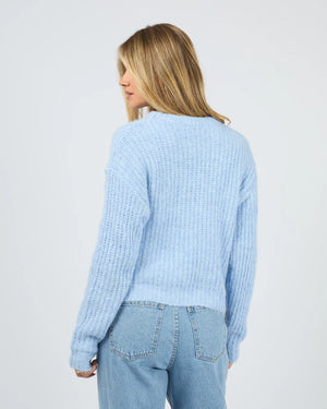 All About Eve Ivy Knit Jumper Ocean Blue