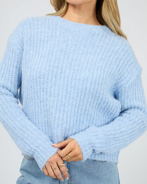 All About Eve Ivy Knit Jumper Ocean Blue