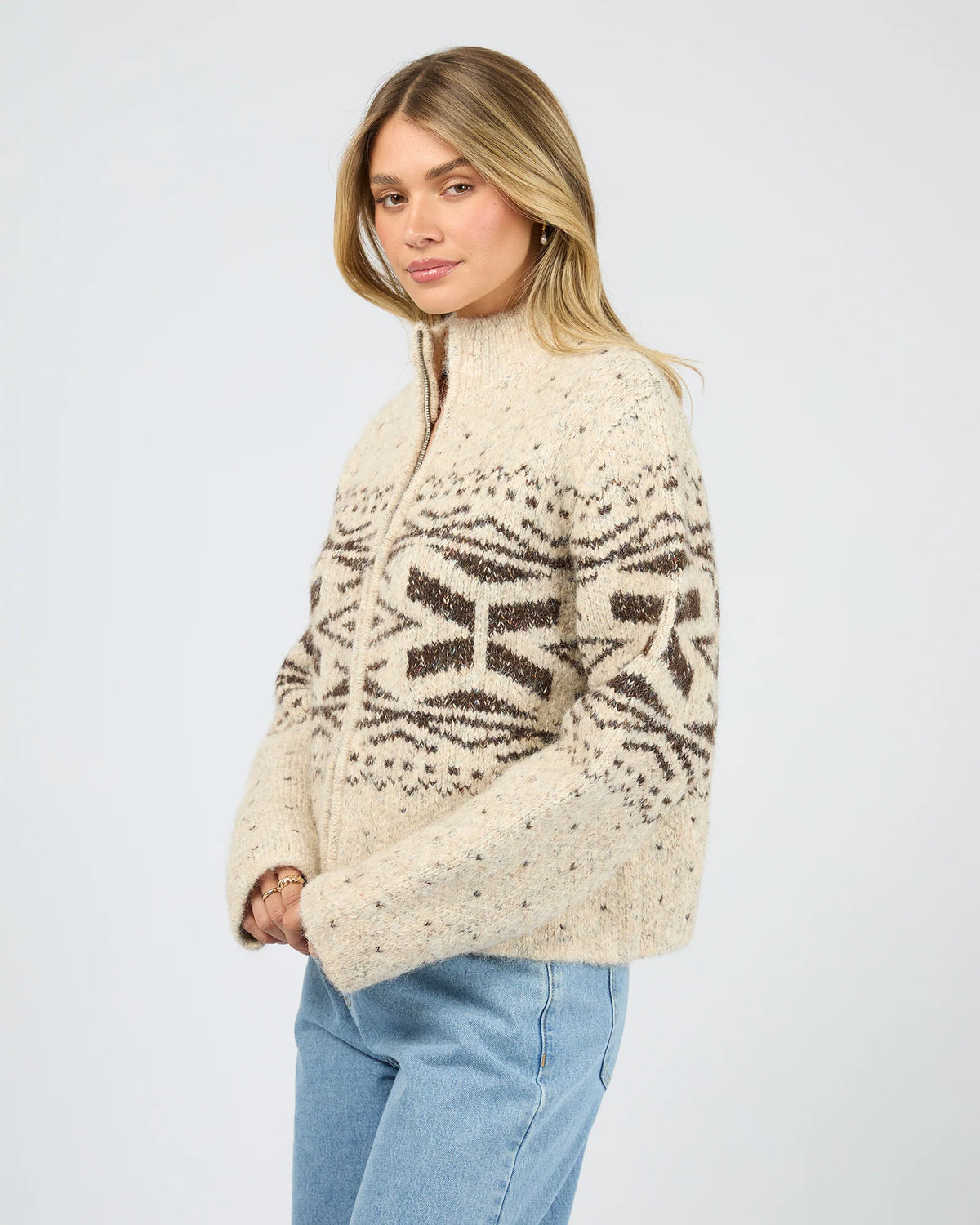 All About Eve Zoe Knit Thru Oat