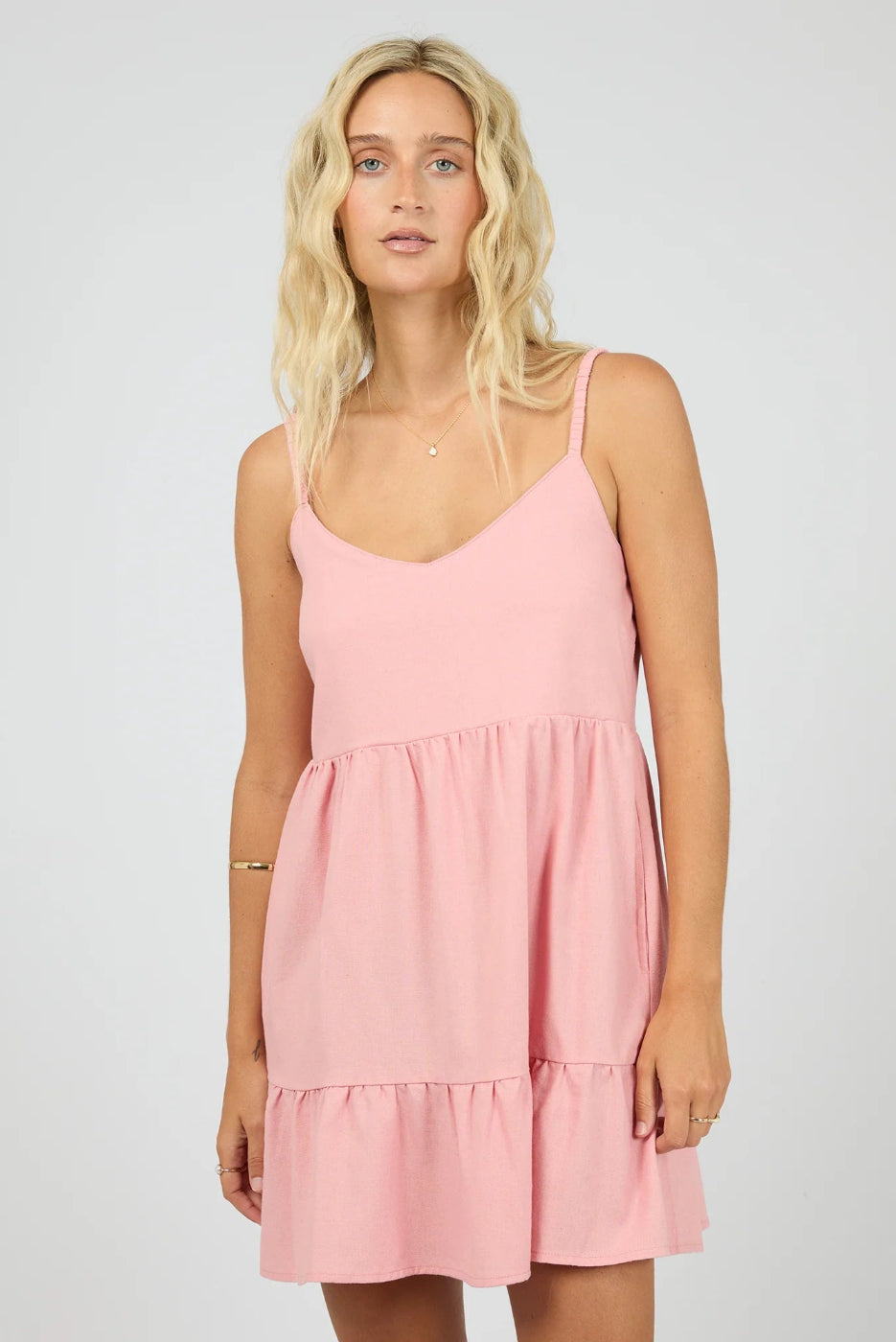 All About Eve Soleil Mini Dress Orchid