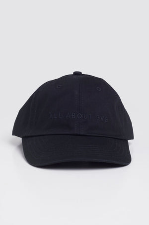 All About Eve Washed Cap Black