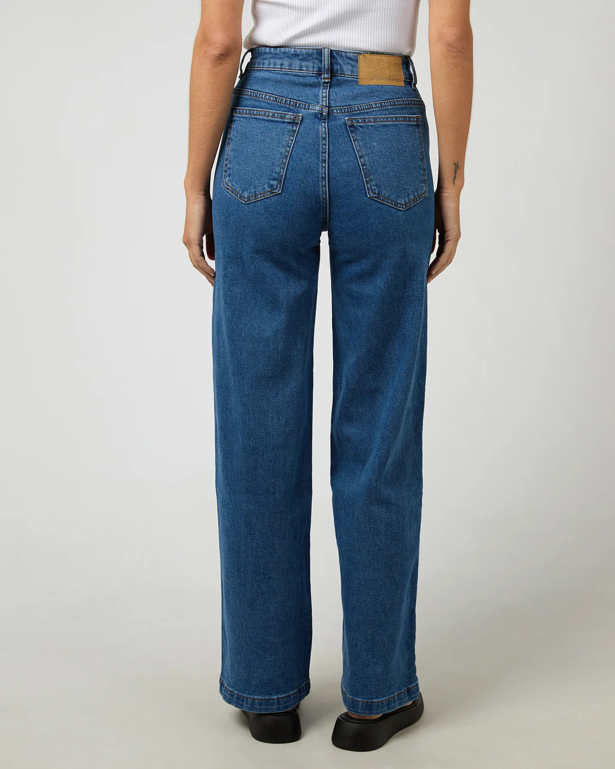 All About Eve Jacqui Wide Leg Jean Heritage Blue