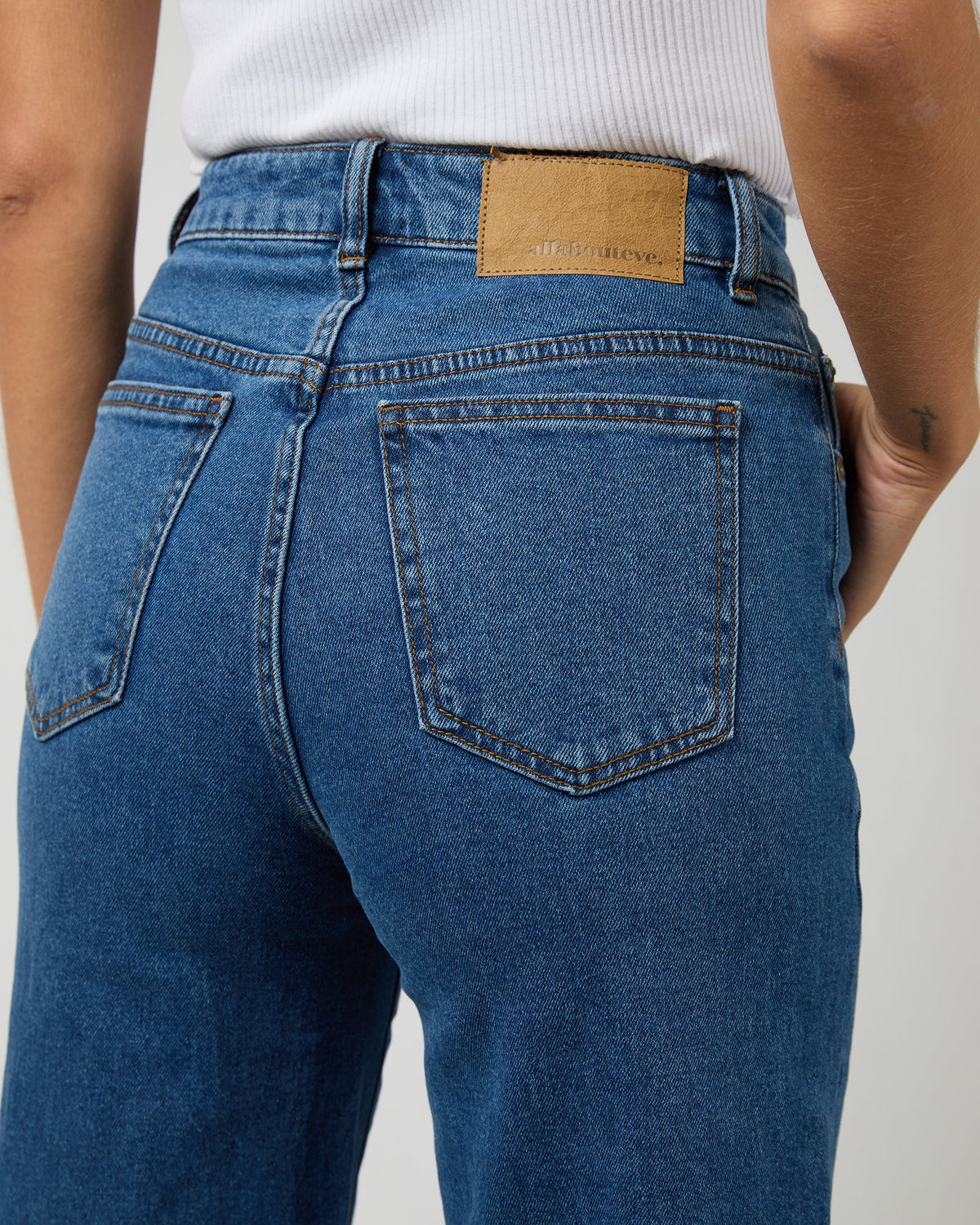 All About Eve Jacqui Wide Leg Jean Heritage Blue