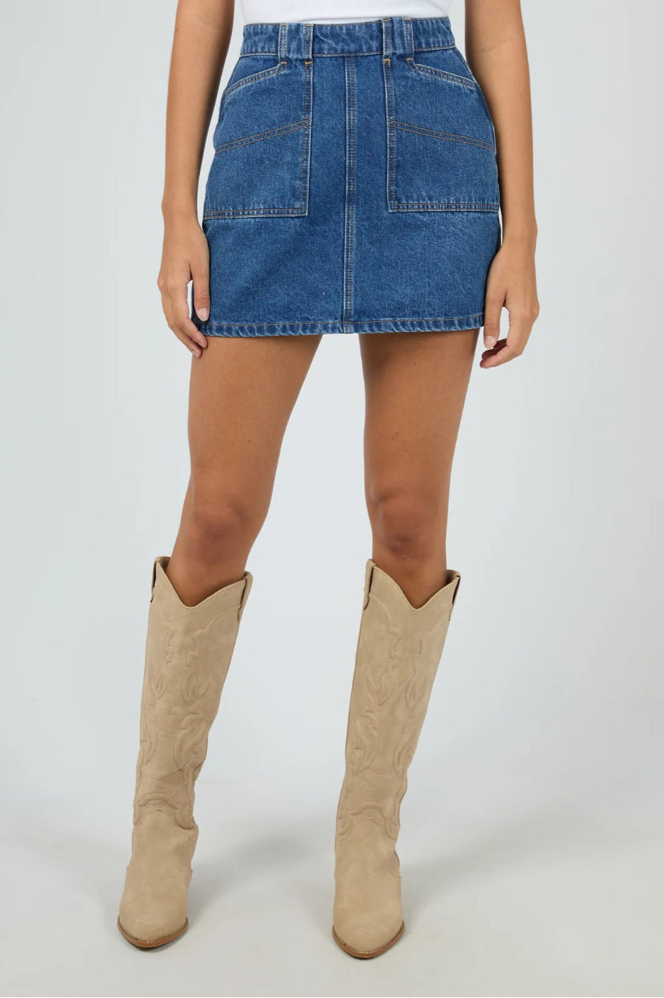 All About Eve Becca Skirt Heritage Blue