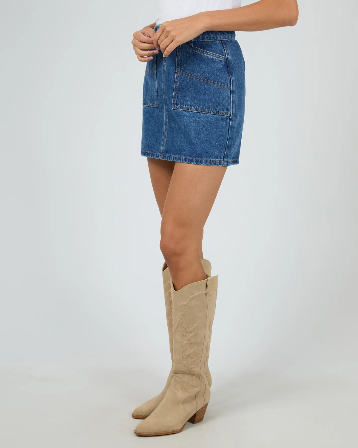 All About Eve Becca Skirt Heritage Blue