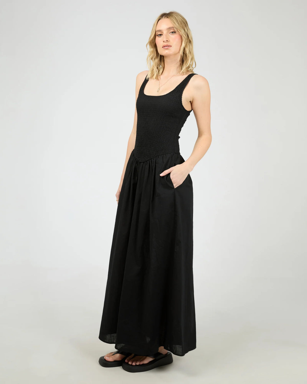 All About Eve Essential Maxi Dress Black