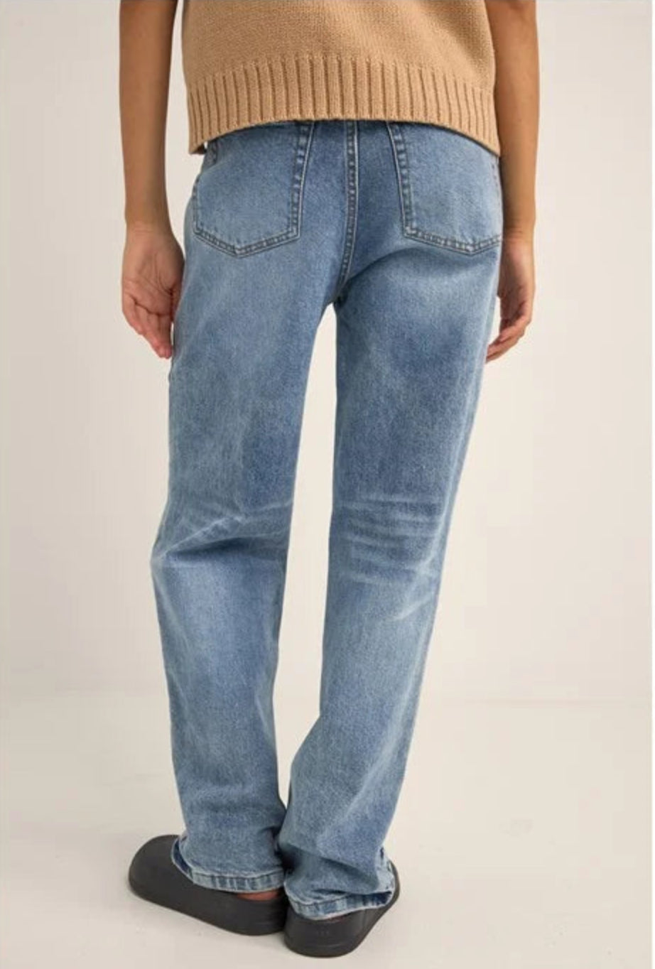 Rhythm Beyond Relaxed Leg Jean Washed Blue