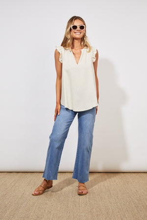 Haven Tanna Frill Top Sand