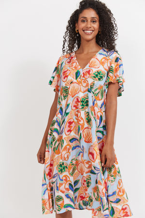 Haven Baja Dress Tide