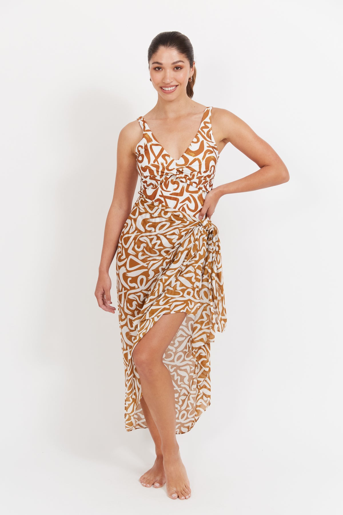 Haven Bahama Sarong Opus Tan