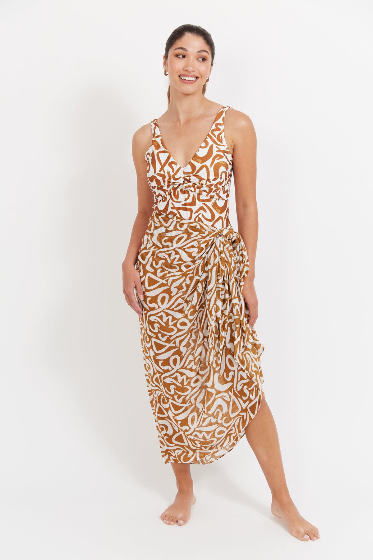 Haven Bahama Sarong Opus Tan