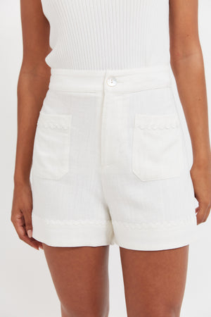 Haven Haiti Short White