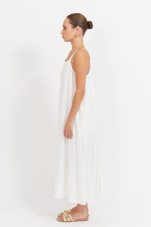 Haven Haiti Tank Maxi Dress White