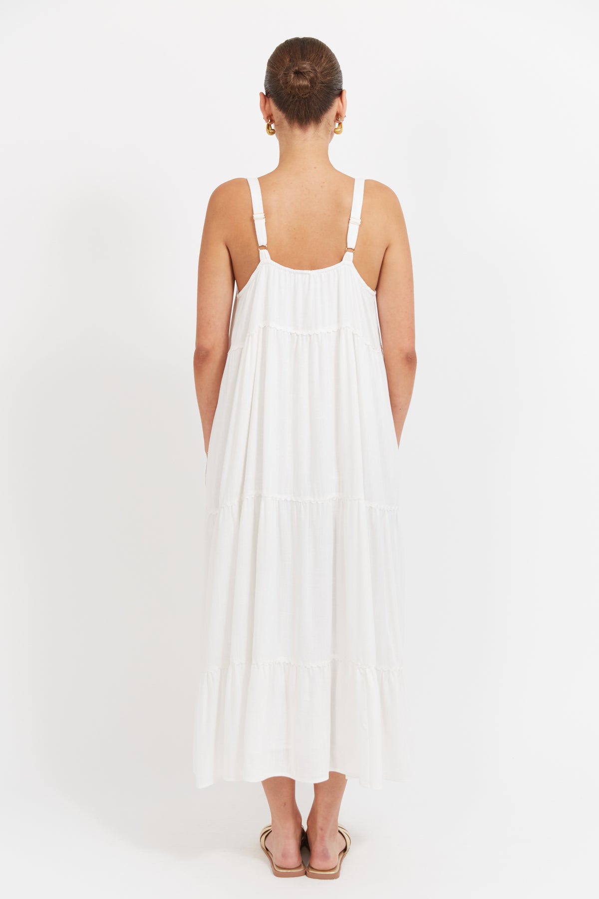Haven Haiti Tank Maxi Dress White