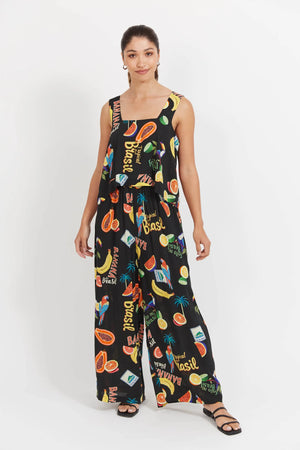 Haven Cabana Tank Brasil Black