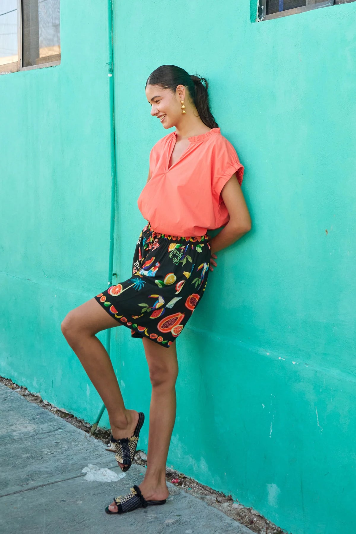 Haven Brasilia Top Coral