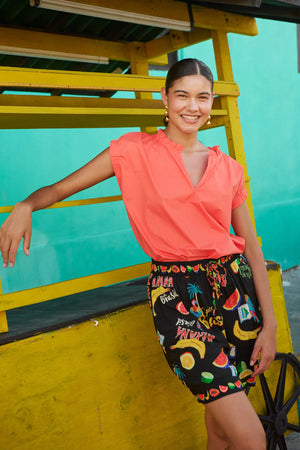 Haven Brasilia Top Coral