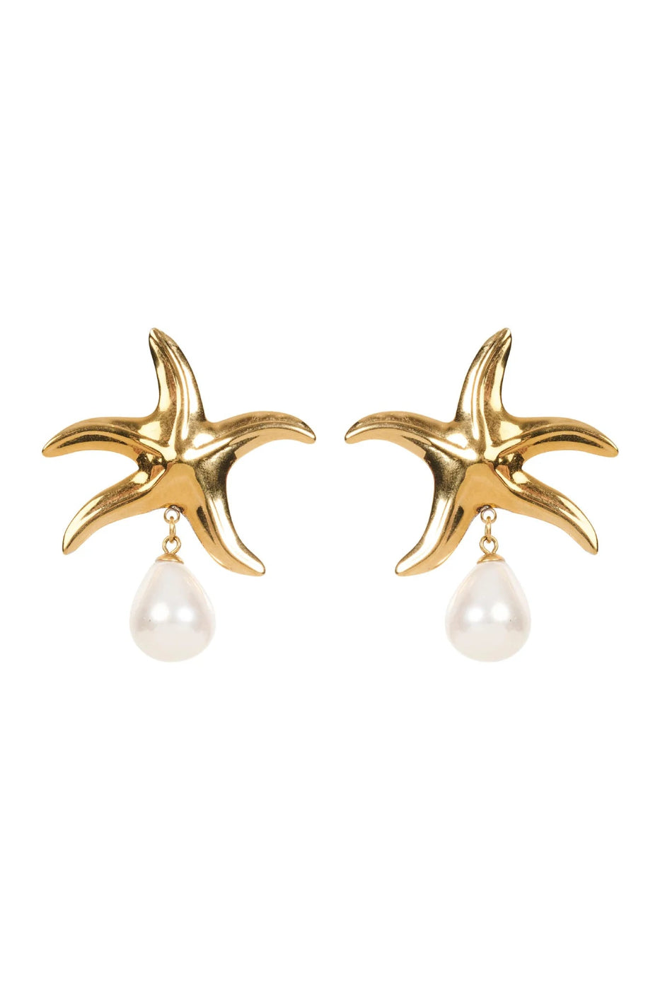 Haven Bahama Pearl Earrings Starfish
