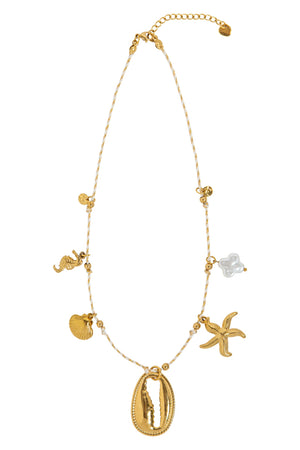 Haven Paraty Charm Necklace - Sea