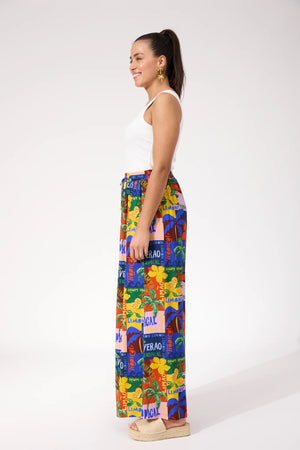 Haven Odyssey Palazzo Pant Tropical