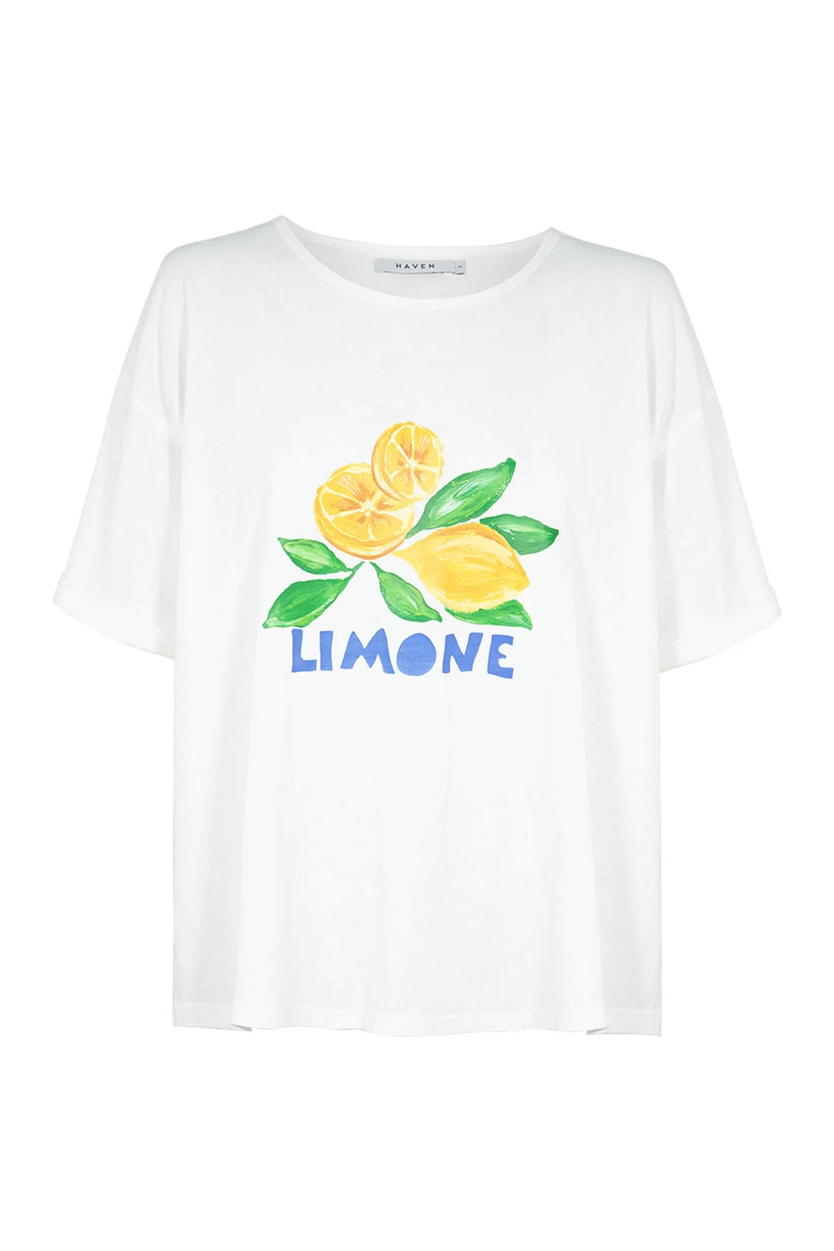 Haven Odyssey Tee White Limone