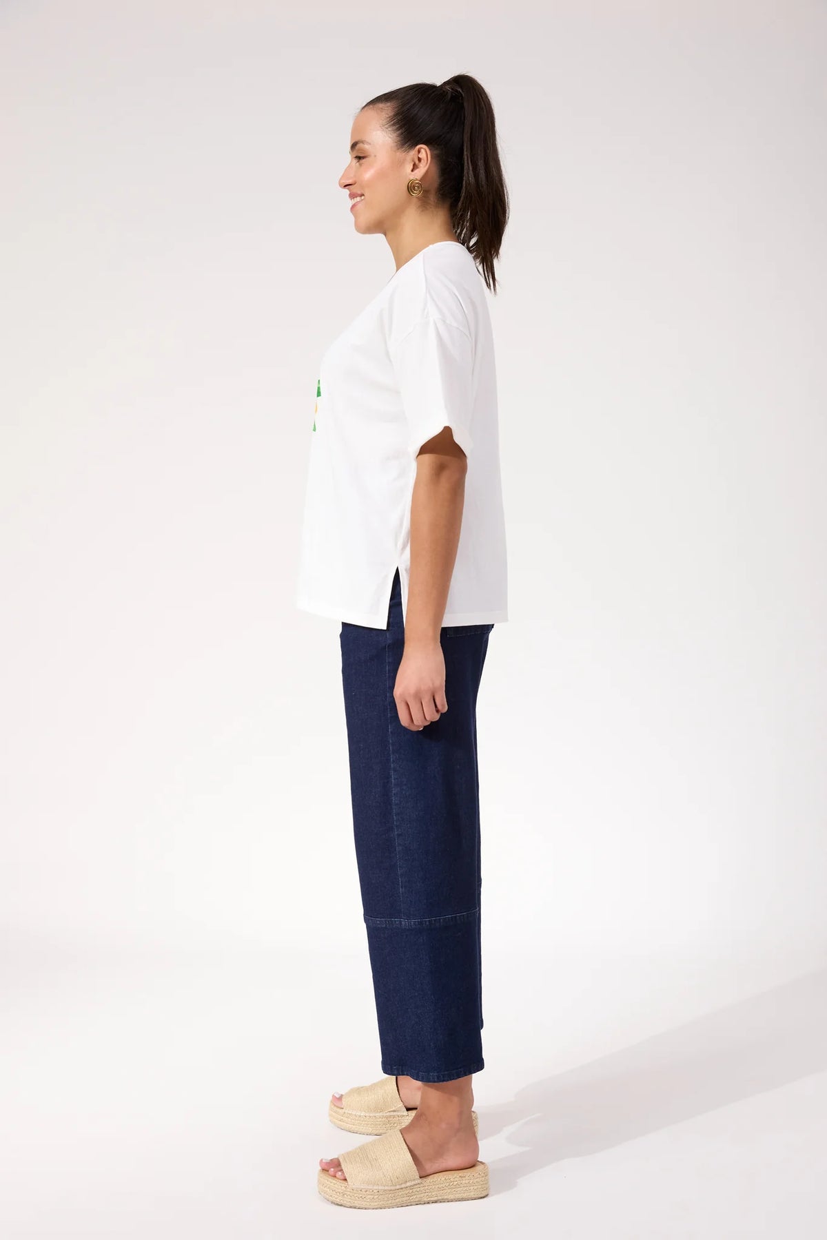 Haven Odyssey Tee White Limone