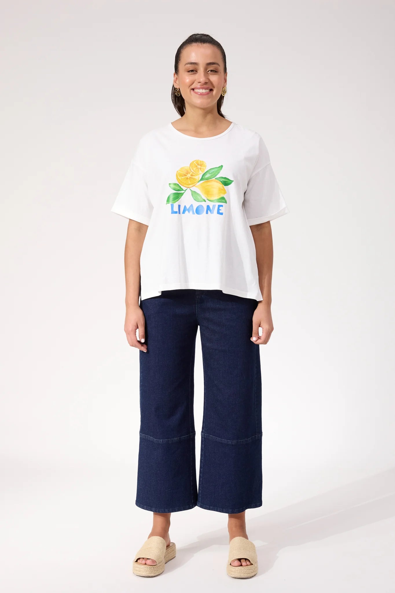 Haven Odyssey Tee White Limone