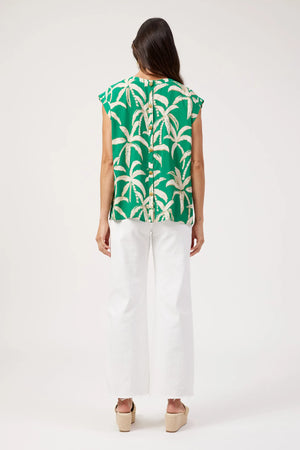 Haven Congo Button Top Palm