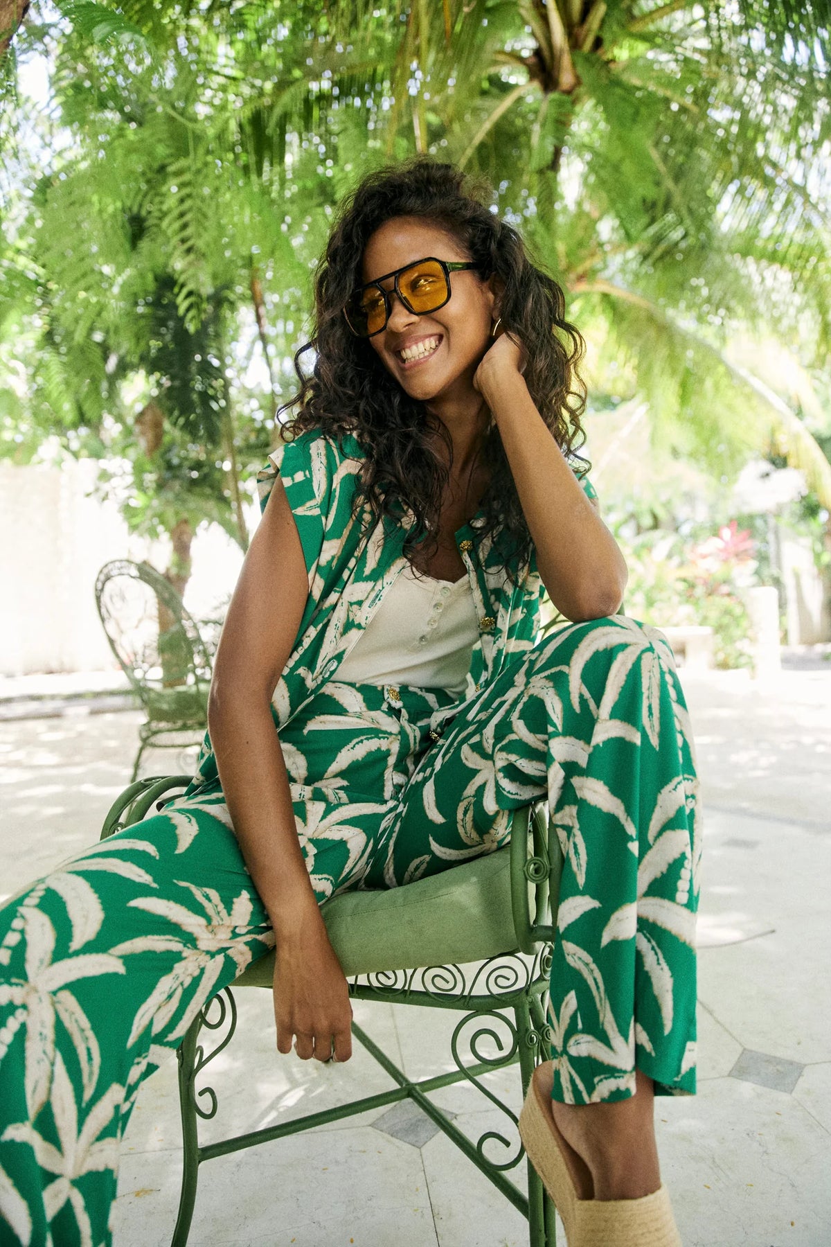 Haven Congo Pant Palm