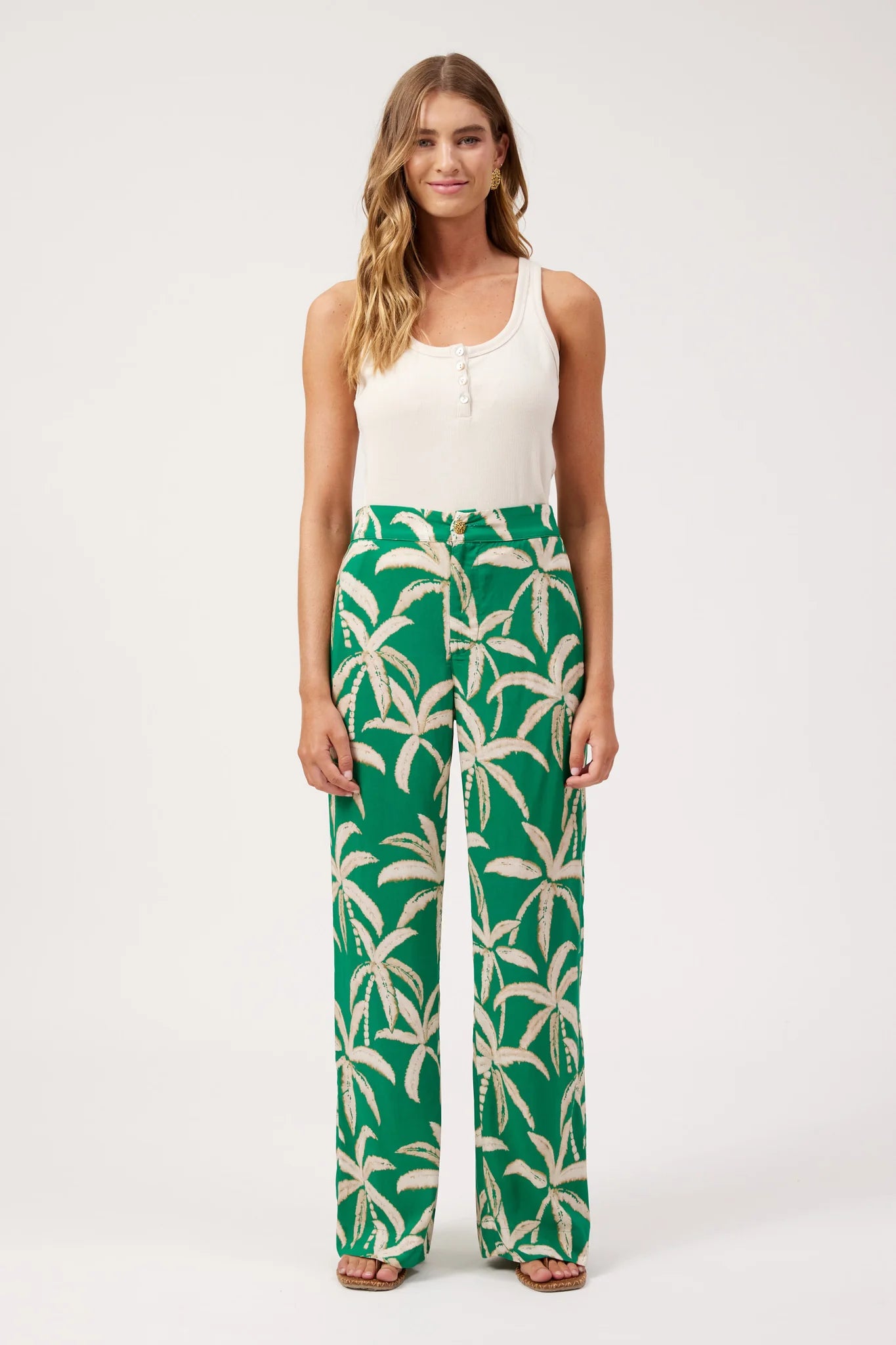 Haven Congo Pant Palm