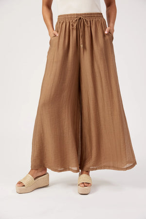Haven Kenya Palazzo Pant Wheat