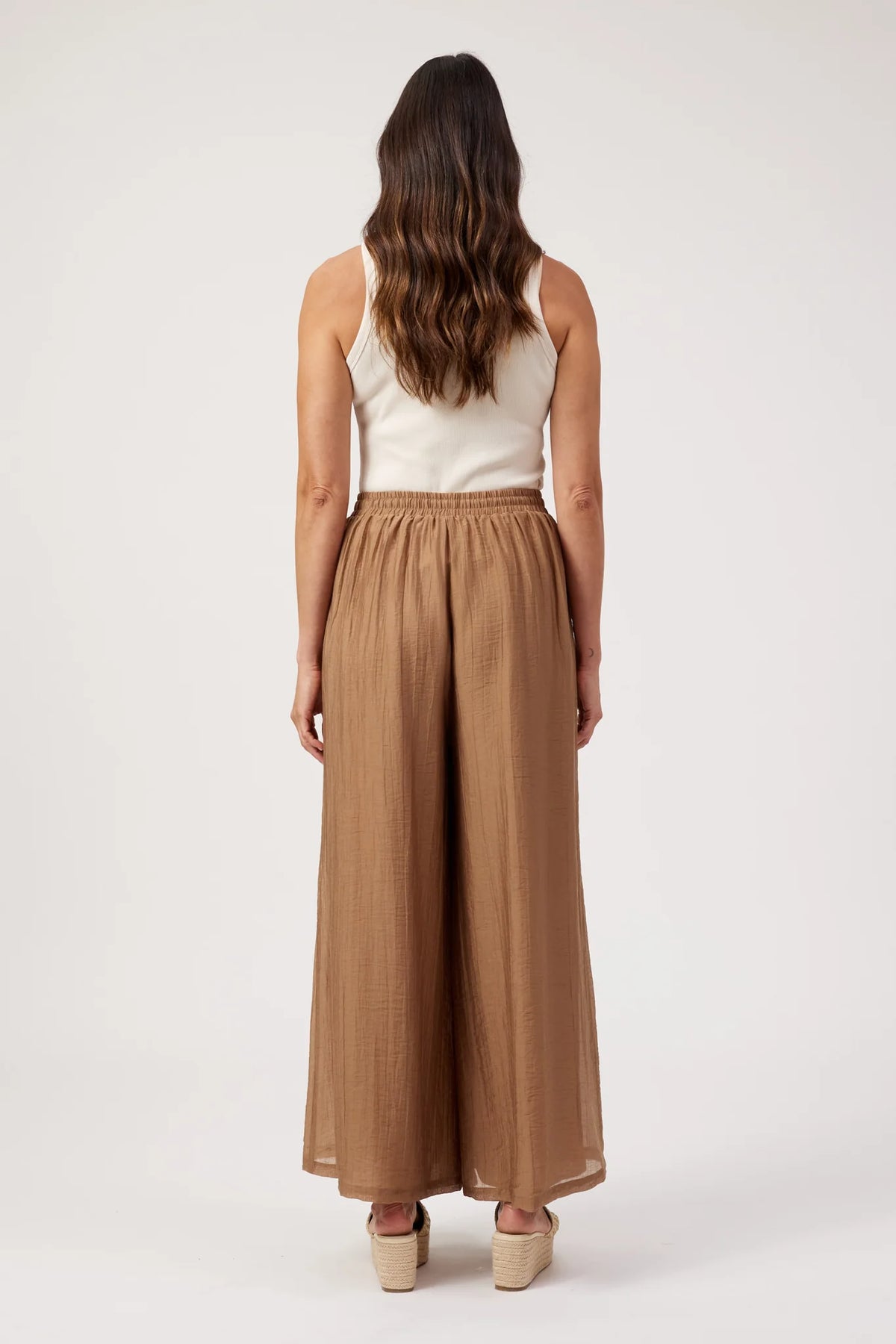 Haven Kenya Palazzo Pant Wheat