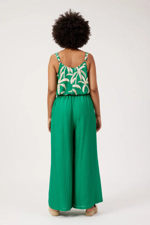 Haven Kenya Palazzo Pant Green
