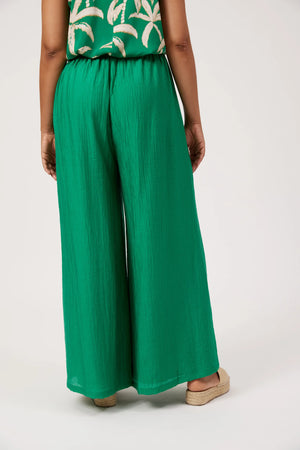 Haven Kenya Palazzo Pant Green