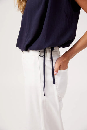 Haven Positano Top Navy