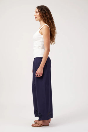 Haven Athens Embroidered Tank White