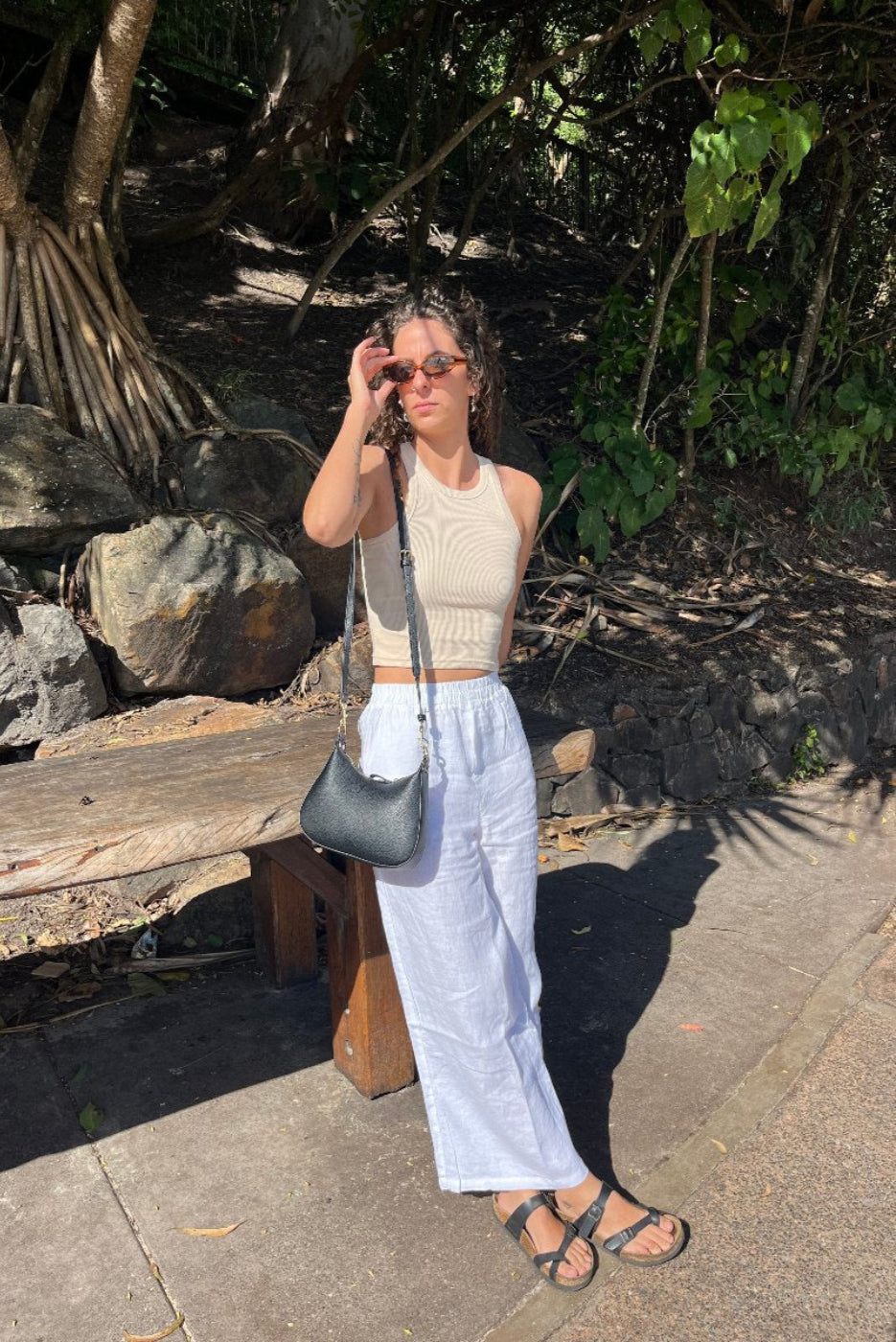 Thanne Frankie Tank Beige