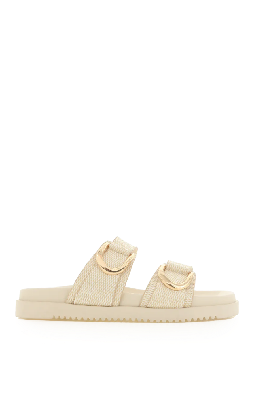 Billini Areli Slide Cream Raffia