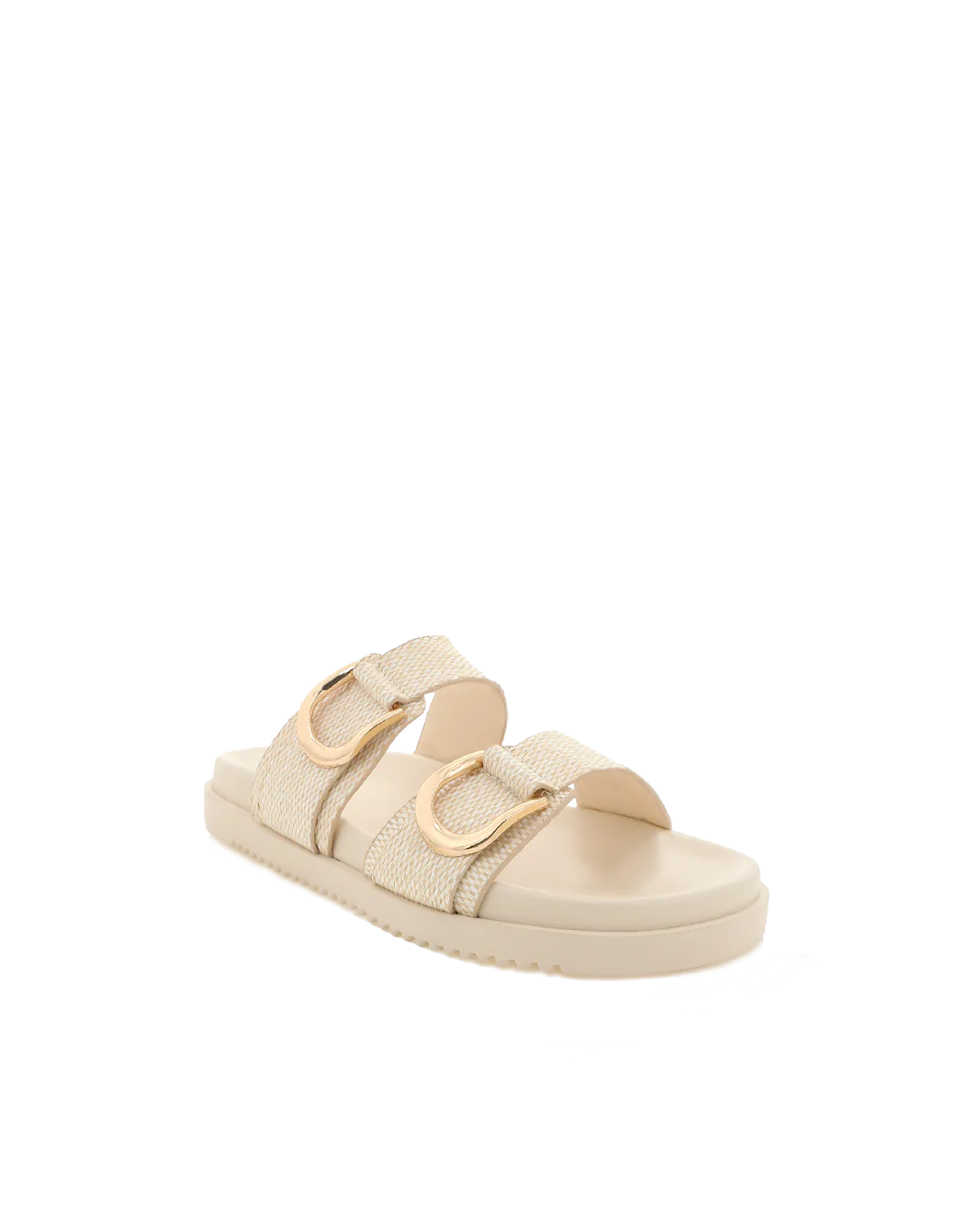 Billini Areli Slide Cream Raffia