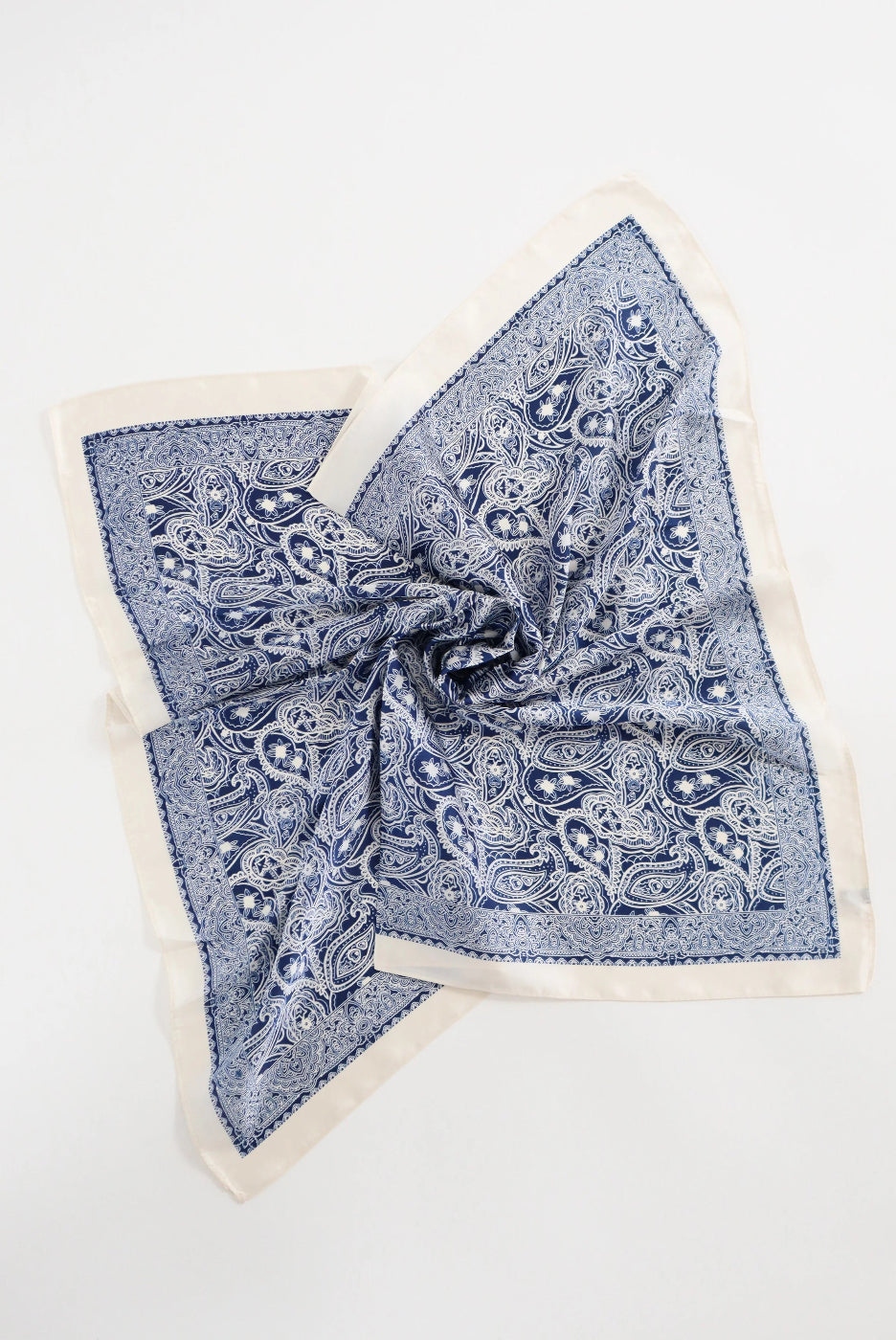 Angels Whisper Indie Paisley Bandana Blue