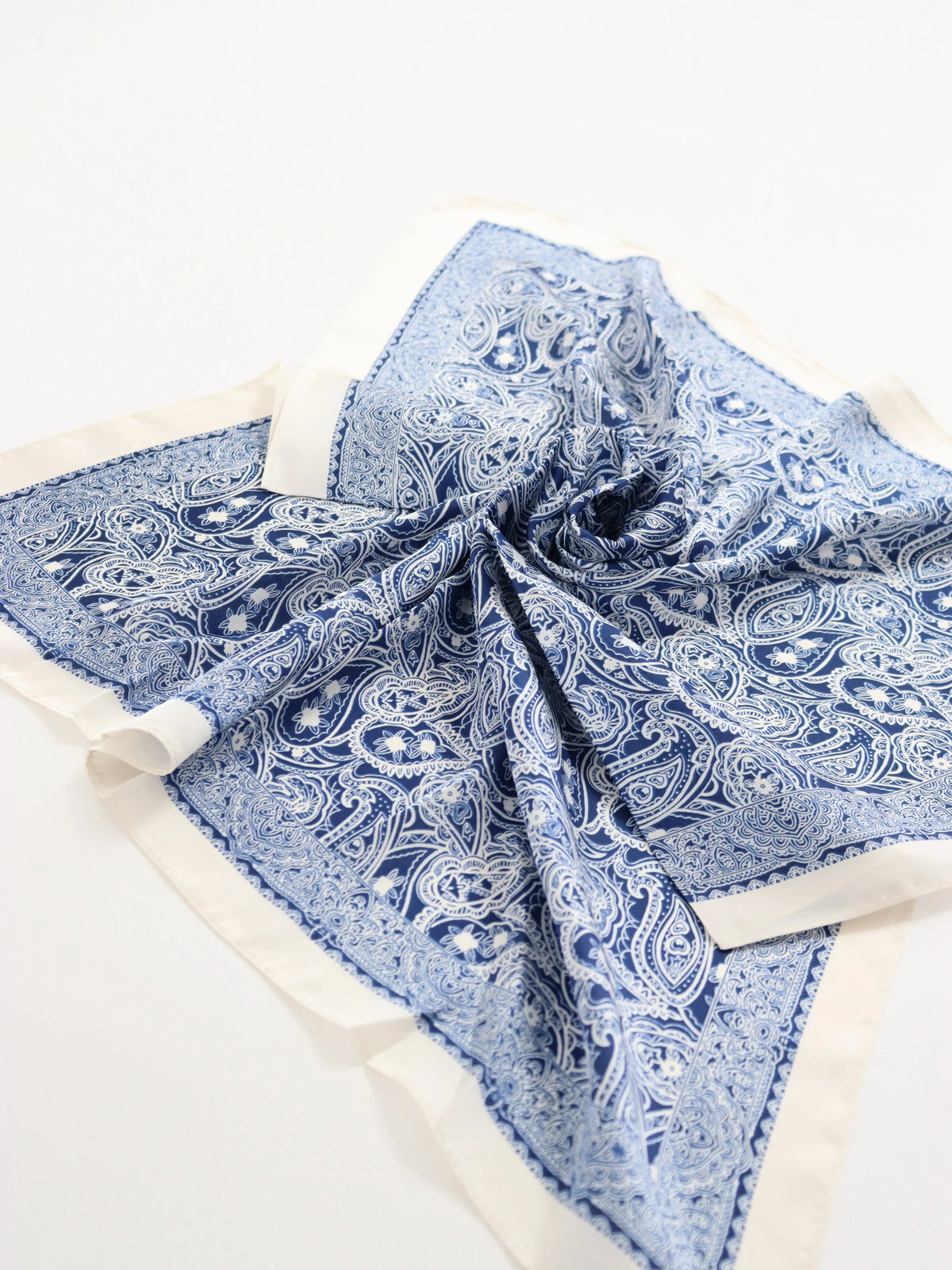 Angels Whisper Indie Paisley Bandana Blue