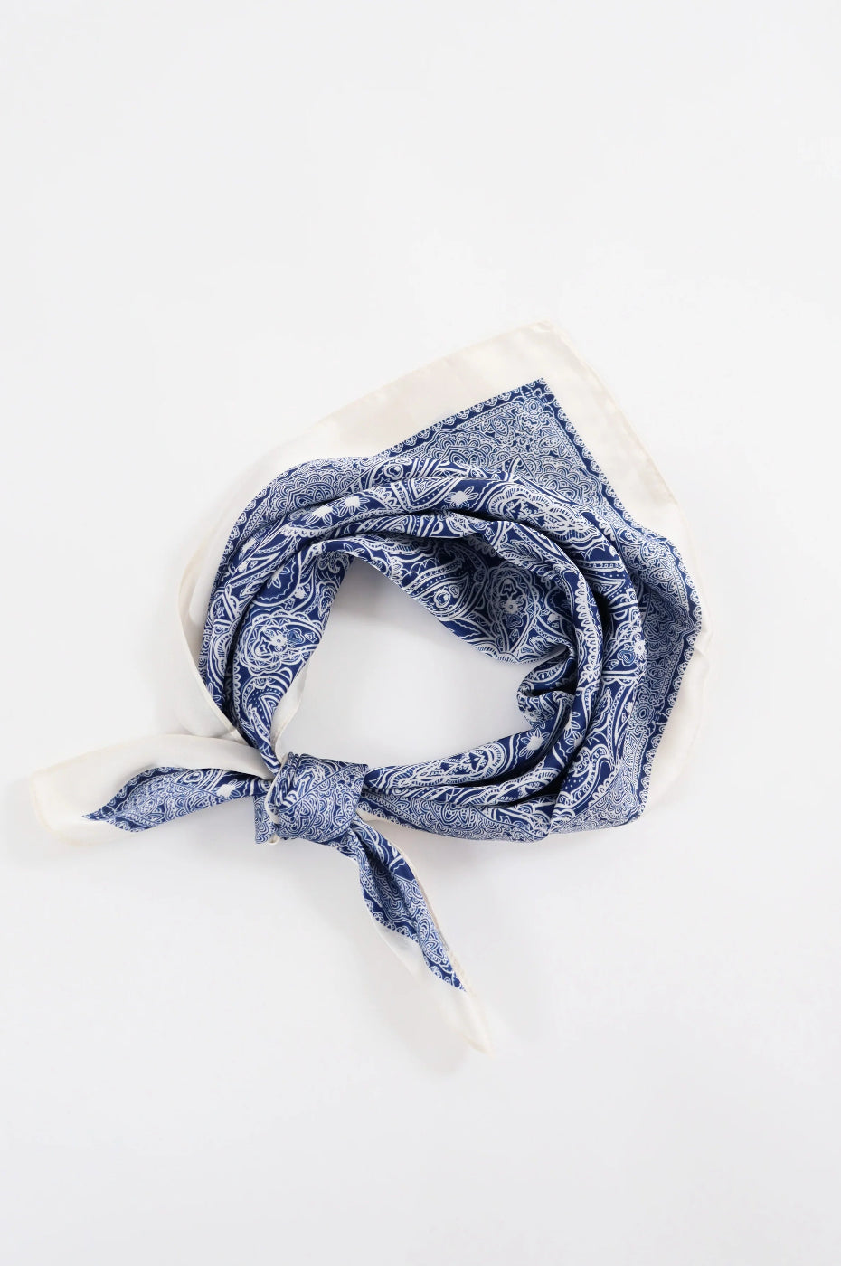 Angels Whisper Indie Paisley Bandana Blue