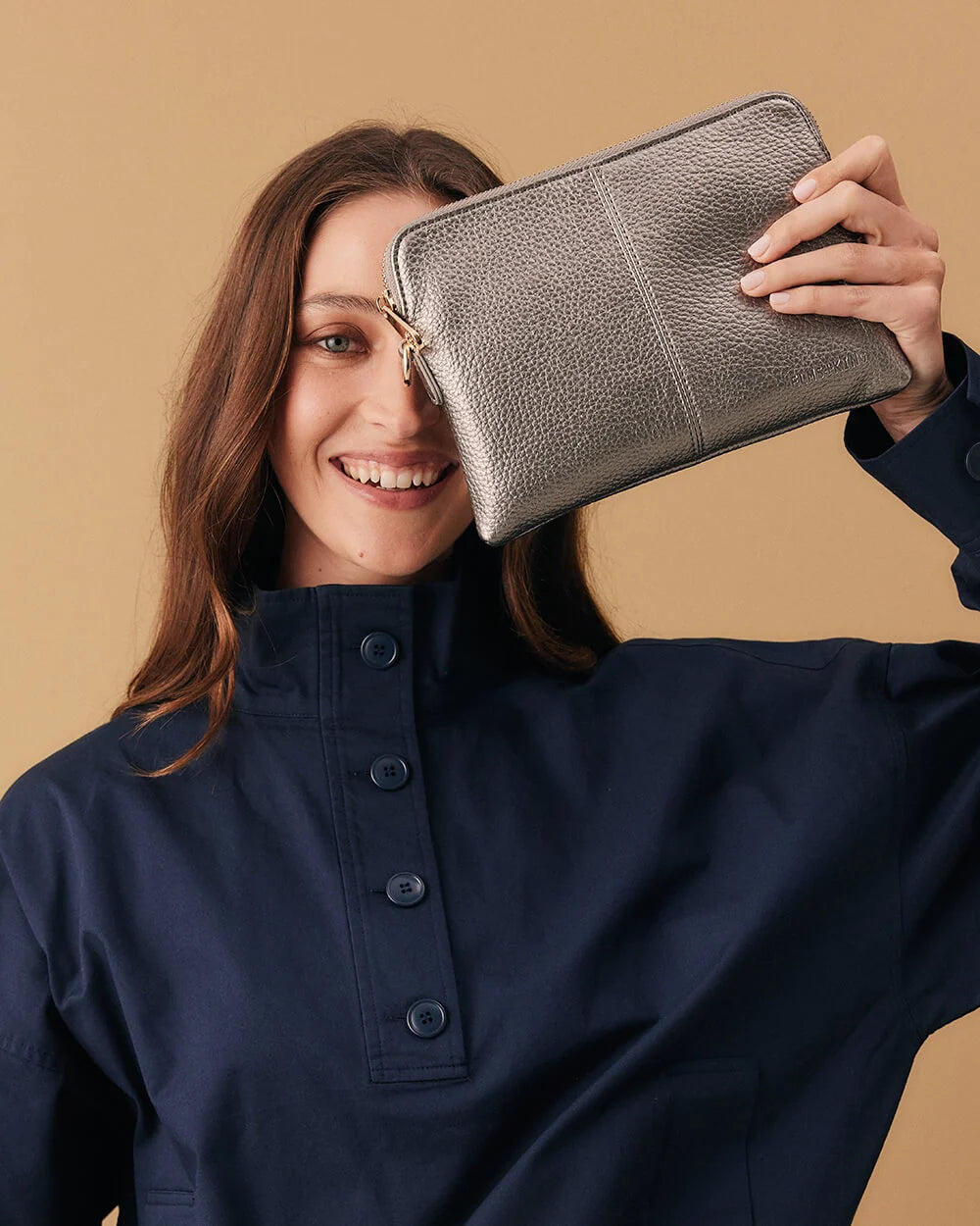 Elms + King Bowery Wallet Pewter