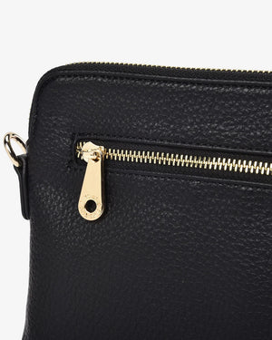 Elms + King Bowery Wallet Black