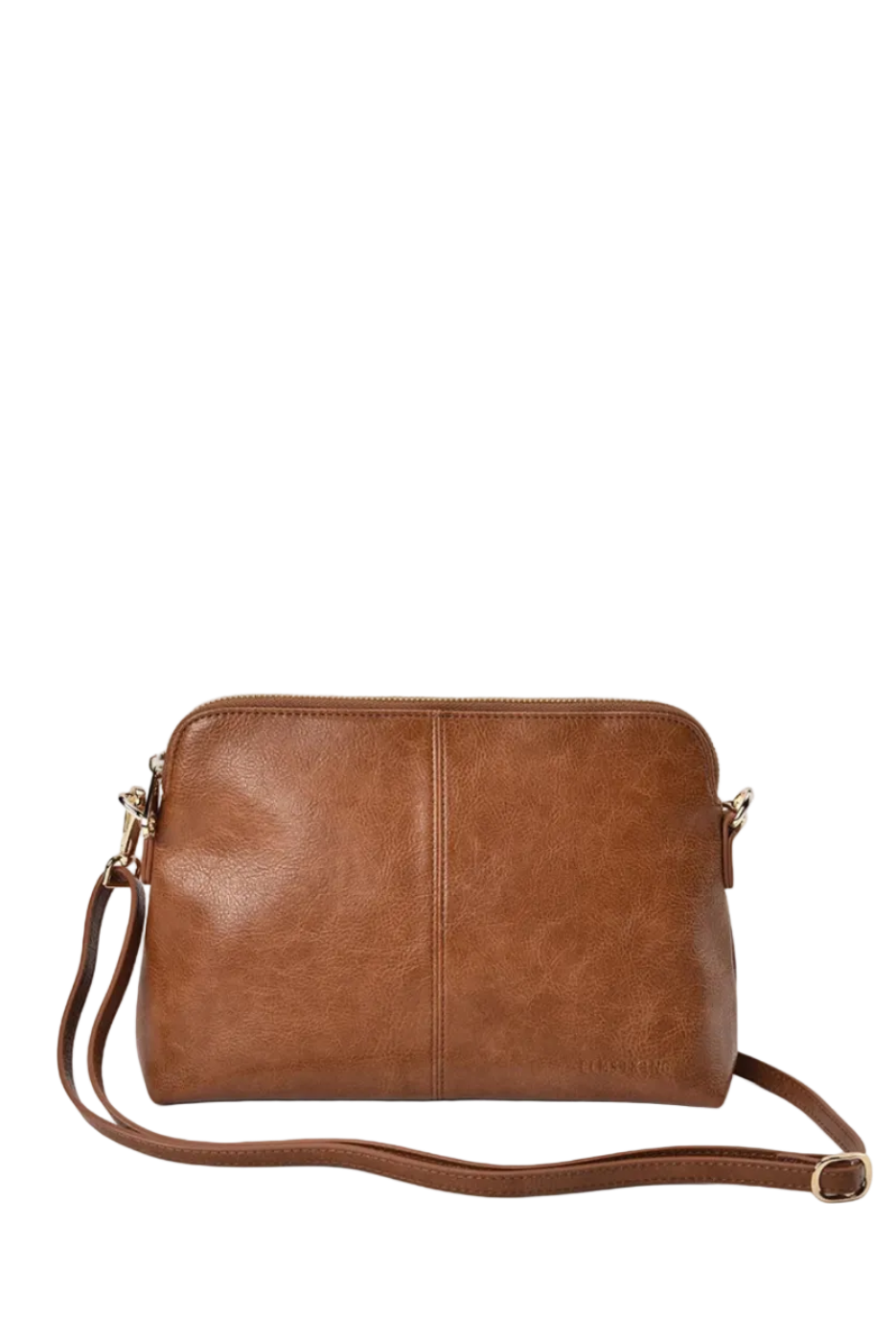 Elms + Kings LRG Burbank Xbody Tan Pebble