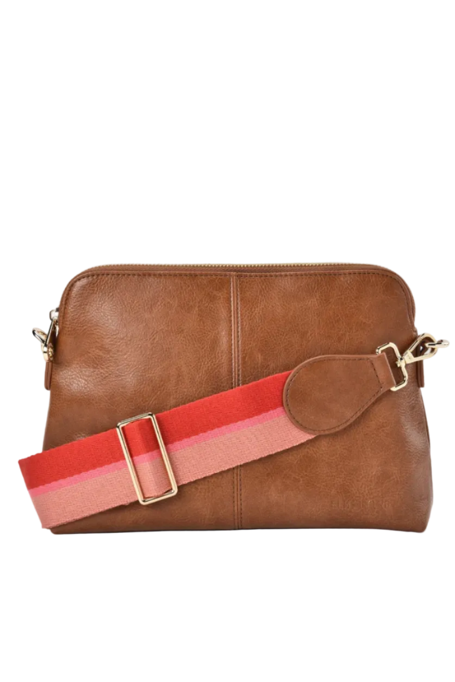 Elms + Kings LRG Burbank Xbody Tan Pebble