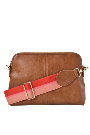 Elms + Kings LRG Burbank Xbody Tan Pebble