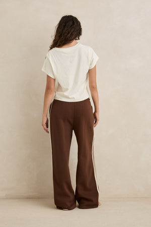 Rhythm Flur Printed Tee Cream