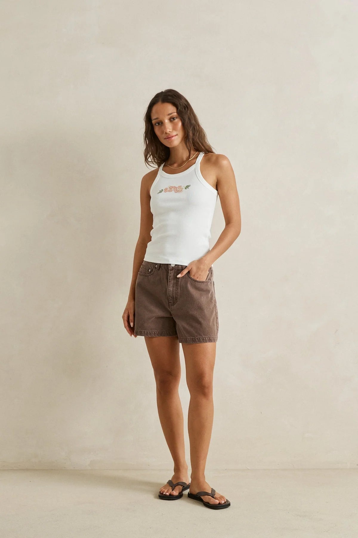 Rhythm Koko Tank White
